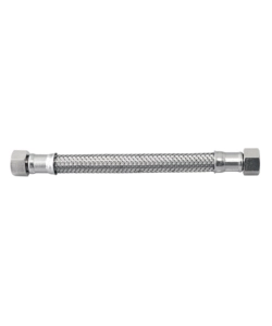 ATTACCO FLESSIBILE FLEX NORMALE - 3/8M-3/8F DA 20 CM.